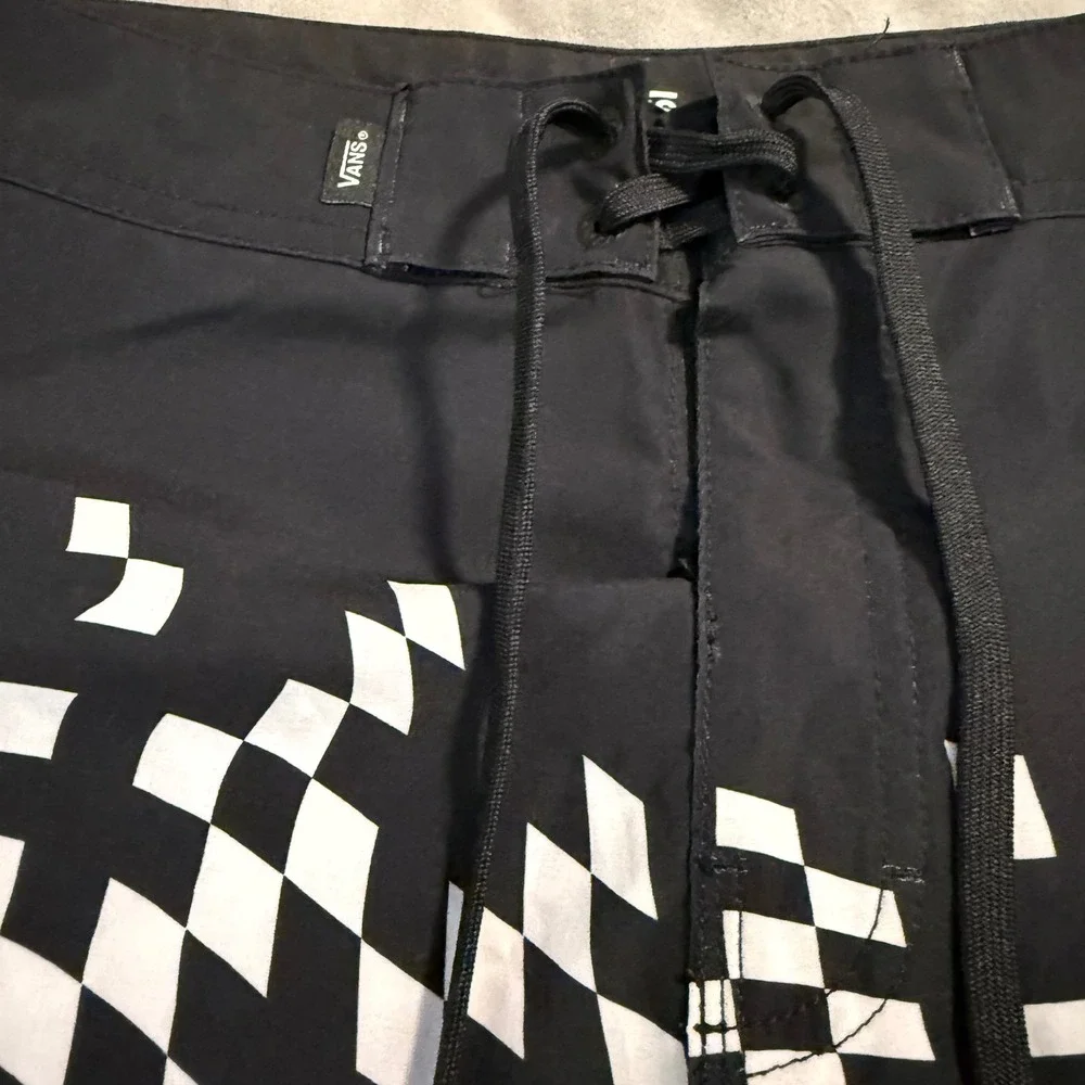 Vans Retro Optical Checkerboard Boardshorts 30
